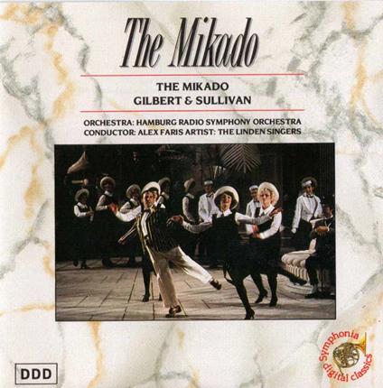 Gilbert & Sullivan - Mikado - CD Audio