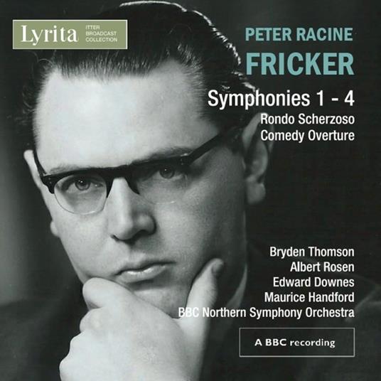 Symphonies 1-4 - CD Audio di Peter Racine Fricker