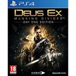 Deus Ex Mankind Divided Day One Edition PS4 Base+DLC PlayStation 4 videogioco PS4SWSQU0021