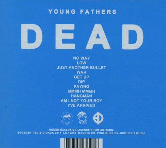 Dead - CD Audio di Young Fathers - 2