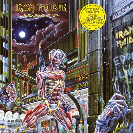 Somewhere In Time (Yellow LP with Tour Lenticular) - Vinile LP di Iron Maiden - 2