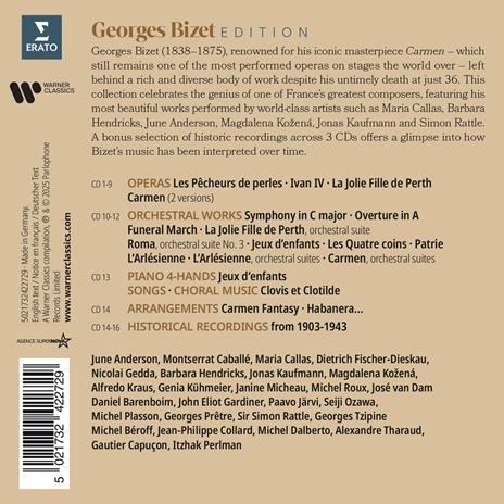 Georges Bizet Edition - CD Audio di Georges Bizet - 3