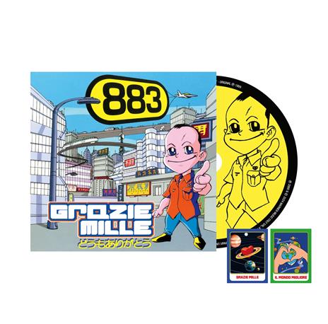 Grazie mille (CD + 2 Figurine Speciali) - CD Audio di 883