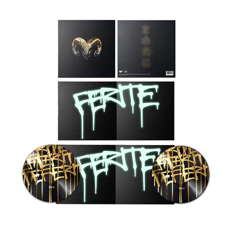 Ferite (Deluxe Picture Disc Dark Glow Edition - Copia autografata) - Vinile LP di Capo Plaza