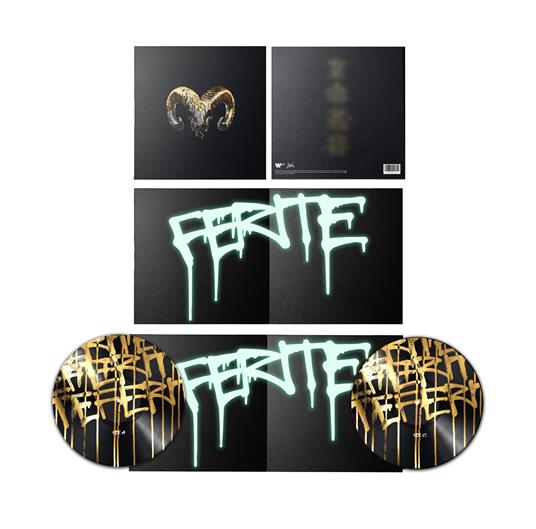 Ferite (Deluxe Picture Disc Dark Glow Edition - Copia autografata) - Vinile LP di Capo Plaza