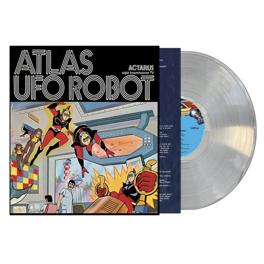 Atlas Ufo Robot (50th Anniversary - LP Colorato Edizione Limitata + Poster) - Vinile LP di Actarus