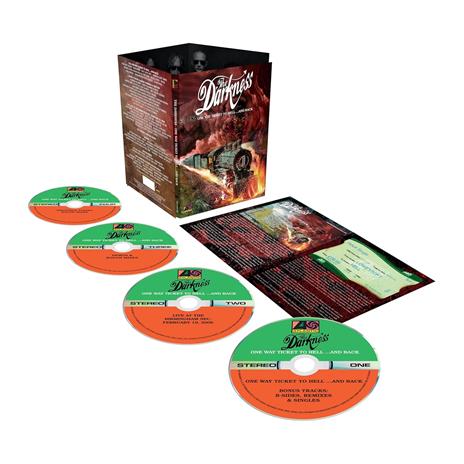 One Way Ticket to Hell...and Back (20th Anniversary Deluxe 4 CD Box Set Edition) - CD Audio di Darkness