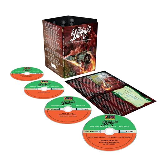 One Way Ticket to Hell...and Back (20th Anniversary Deluxe 4 CD Box Set Edition) - CD Audio di Darkness