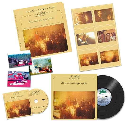 Un po' del nostro tempo migliore (50° Anniversario - Box Set: Vinile & CD originale + poster + 3 cartoline + illustrazione) - Vinile LP + CD Audio di Pooh