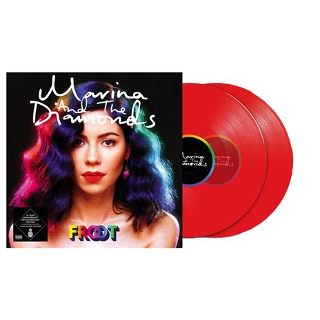 Froot (2 LP Red Coloured - 10th Anniversary Edition con sticker profumato tropicale) - Vinile LP di Marina - 2