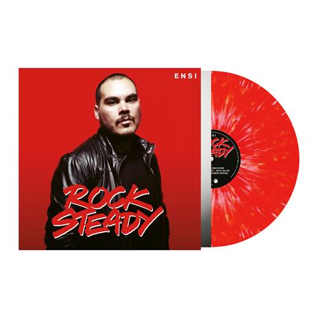 Rock Steady (Vinile rosso splatter - Copia autografata) - Vinile LP di Ensi