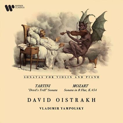 The Devil's Trill / Villa Sonata - Vinile LP di Wolfgang Amadeus Mozart,Giuseppe Tartini,David Oistrakh