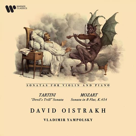 The Devil's Trill / Villa Sonata - Vinile LP di Wolfgang Amadeus Mozart,Giuseppe Tartini,David Oistrakh