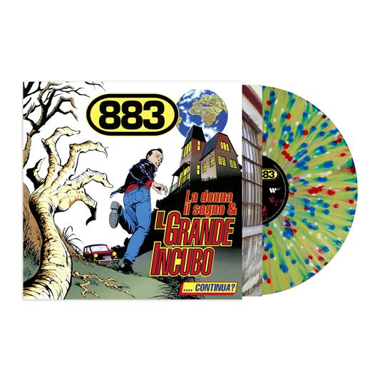 La donna il sogno & Il grande incubo (Vinile Splatter Numerato) - Vinile LP di 883