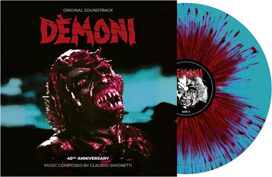 Demoni (40th Anniversary) (Splatter Vinyl - Limited Edition) - Vinile LP di Claudio Simonetti