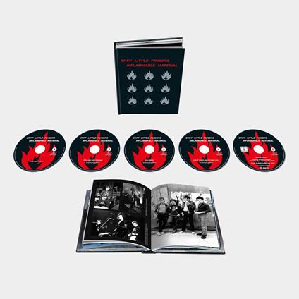 Inflammable Material (4 CD + DVD) - CD Audio + DVD di Stiff Little Fingers