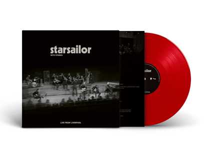 Vinile Starsailor with Strings. Live from Liverpool (Red Vinyl) Starsailor