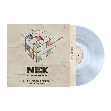 Il mio gioco preferito (Parte seconda) (Vinile cristallo) - Vinile LP di Nek