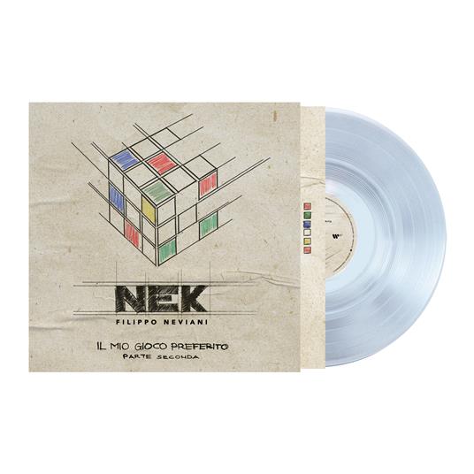 Il mio gioco preferito (Parte seconda) (Vinile cristallo) - Vinile LP di Nek