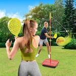 Swingball- Classic all Surface, Colore Rosso e Giallo, 7299