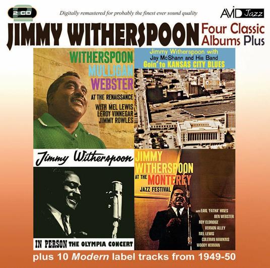 Four Classic Albums Plus - CD Audio di Jimmy Witherspoon