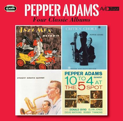 Jazzman Detroit / Critics Choice / Quintet / 10 To - CD Audio di Pepper Adams