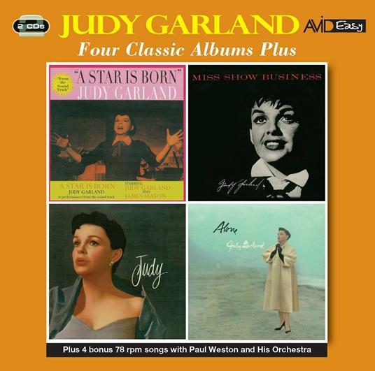 Star Is Born / Miss Show Business / Judy / Alone - CD Audio di Judy Garland