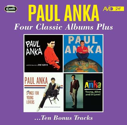 Four Classic Albums Plus - CD Audio di Paul Anka