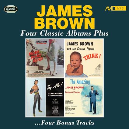 Four Classic Albums Plus - CD Audio di James Brown