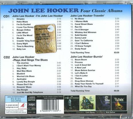 Four Classic Albums - CD Audio di John Lee Hooker - 2