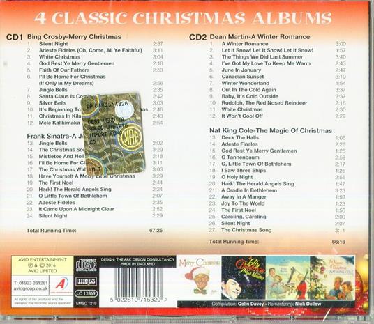 Four Classic Christmas Albums - CD Audio - 2