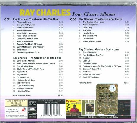 Four Classic Albums - CD Audio di Ray Charles - 2