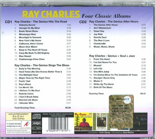 Four Classic Albums - CD Audio di Ray Charles - 2