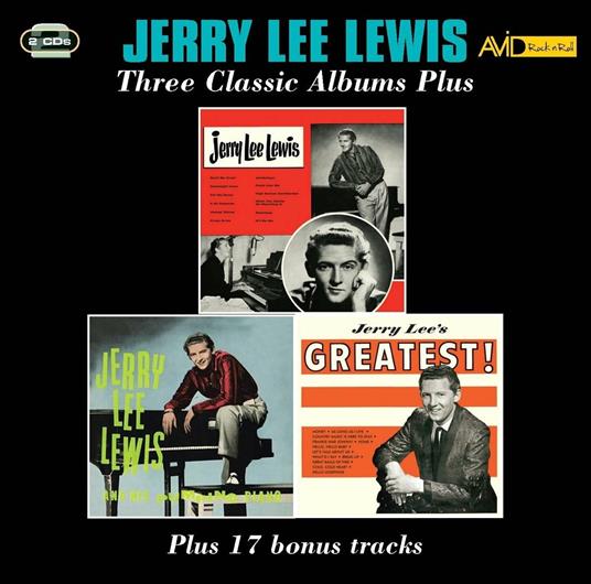 Three Classic Albums Plus - CD Audio di Jerry Lee Lewis