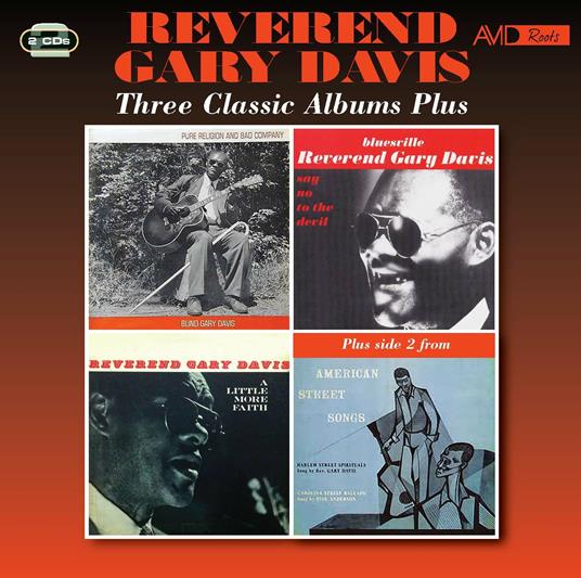 Three Classic Albums Plus - CD Audio di Reverend Gary Davis