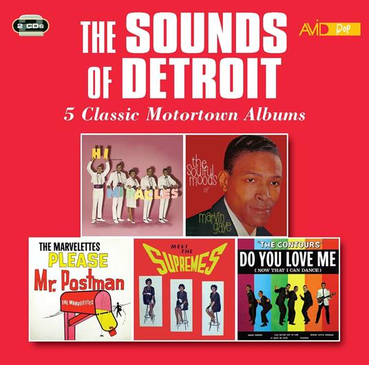 The Sounds of Detroit - CD Audio