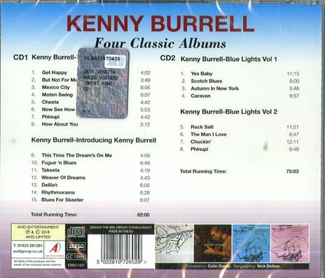 Four Classic Albums - CD Audio di Kenny Burrell - 2
