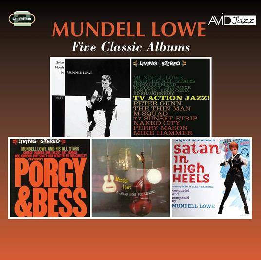 Five Classic Albums - CD Audio di Mundell Lowe