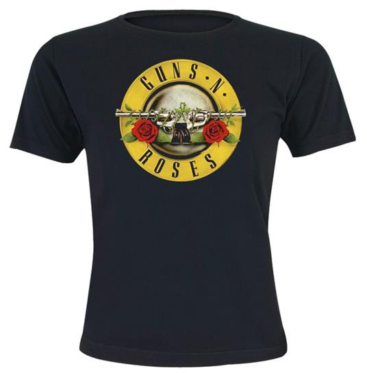 T-Shirt donna Guns N Roses. Classic Bullet Logo