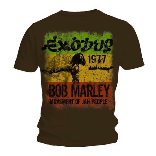 T-Shirt Bob Marley Men's Tee: Movement