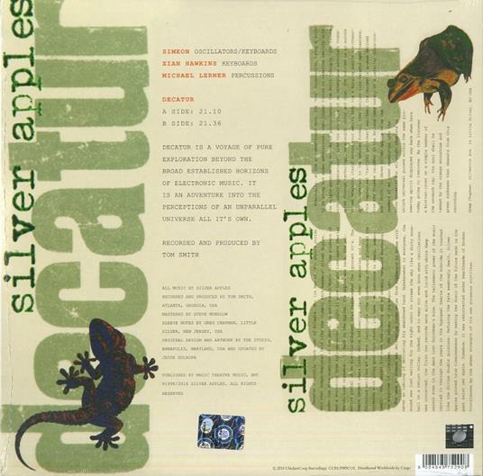 Decatur (Limited Edition - Picture Disc) - Vinile LP di Silver Apples - 2