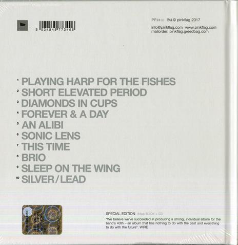 Silver-Lead (Special Edition + Book) - CD Audio di Wire - 2