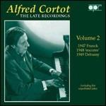 Le ultime incisioni di Cortot vol.2 - CD Audio di Alfred Cortot
