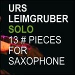13 Pieces for Saxophone
