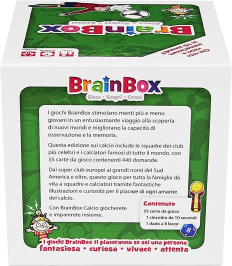 BrainBox Calcio. Base - ITA. Gioco da tavolo - 2