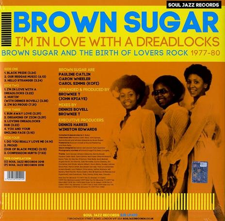 I'm in Love with a Dreadlocks - Vinile LP di Brown Sugar - 2