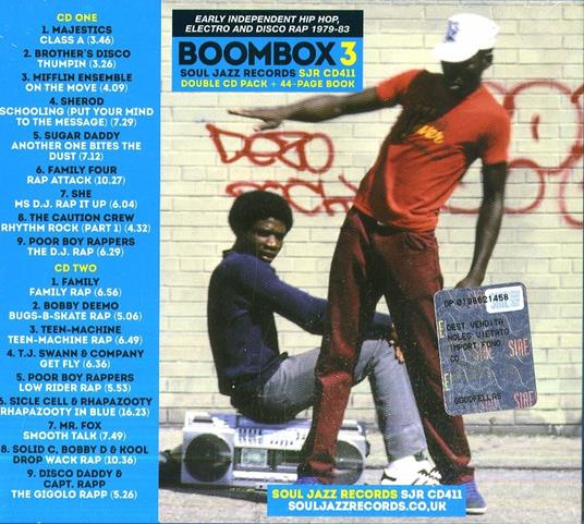 Boombox 3. Early Independent Hip Hop, Electro and Disco Rap 1979-1983 - CD Audio - 2
