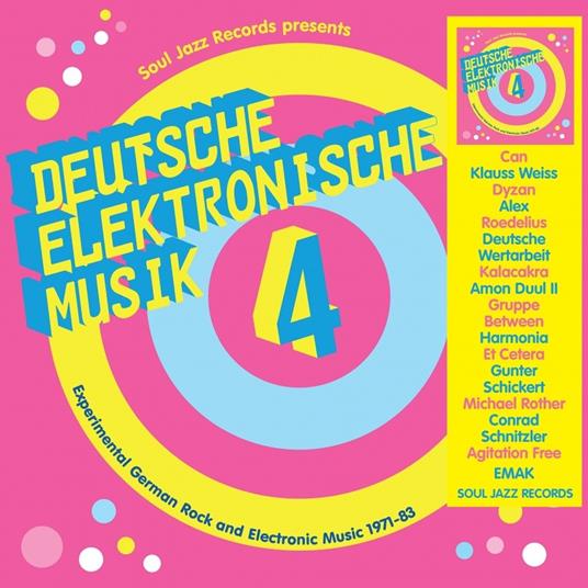 Deutsche Elektronische Musik 4 - CD Audio
