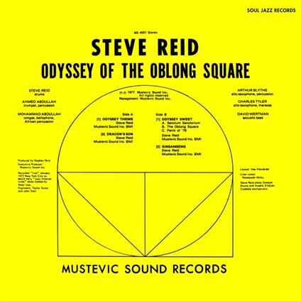 Odyssey Of The Oblong Square - CD Audio di Steve Reid