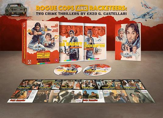 Rogue Cops and Racketeers - Two Crime Thrillers from Enzo G. Castellari - Import UK - (2 Blu-ray) di Enzo G. Castellari - Blu-ray